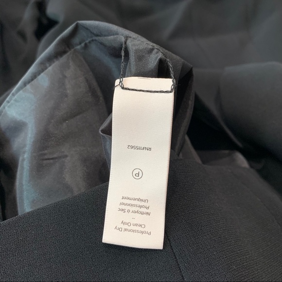 🚫🚫🚫SOLD🚫🚫🚫Cinq a Sept Mini Dress, Black, 2 - Picture 4 of 4